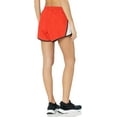 thumbnail image 3 of Shorts pour Femmes S Orange/blanc/noir, 3 of 3