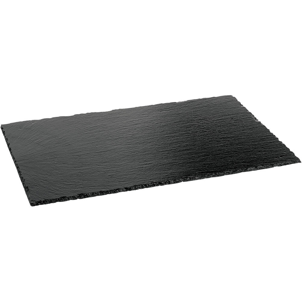 APS Natural Slate Board / Plate, Rectangular, 1/4 GN, Black, 41585-24 ...