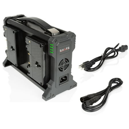 UPC: 0629266008126 | Shape Full Play 100-240V Intelligent Charger for 4-Channel Gold-Mount Lithium-Ion Battery