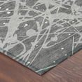 thumbnail image 3 of Addison Rugs Chantille Indoor/Outdoor Transitional Abstract Gray Machine Washable Rectangle Rug, 10' x 14', 3 of 8