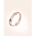 thumbnail image 4 of Faithtur Couples Lettres Anneau Or Plaqué Bijoux Réglables Accessoires, 4 of 9