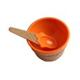 thumbnail image 2 of Queroig 1 Set Ice Cream Bowl Eco-friendly Cartoon Shape Plastic Dessert Yogurt Cup with Spoon for Home, 2 of 7