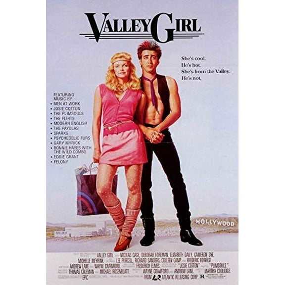 Valley Girl Poster Movie(1983)
