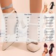 thumbnail image 3 of PiGOGI Women Fashion Casual Pointed Toe Bow Flats Sandals High Heels Dressy Summer Comfort Shoes Black, 3 of 9