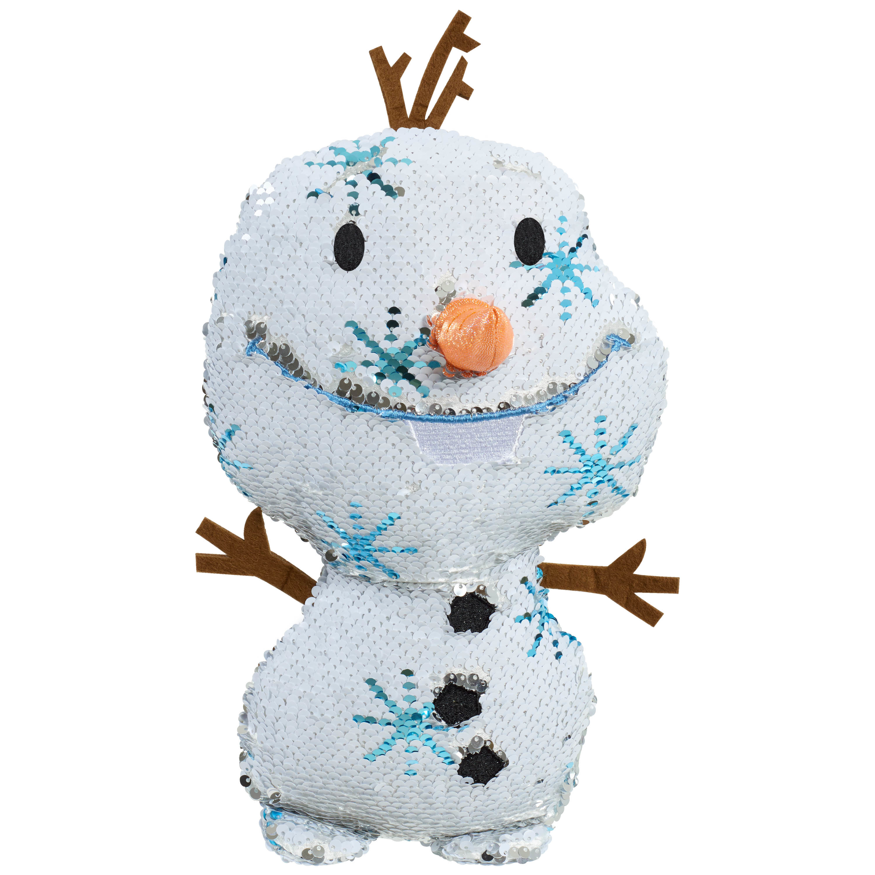 Disney Frozen 2 Reversible Sequins Large Plush Olaf, Officially Licensed Kids Toys for Ages 3 Up, Gifts and Presents - image 3 of 5