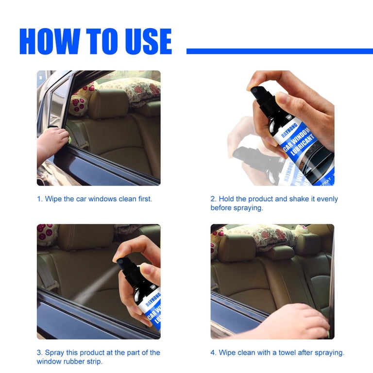 Car Window Lubricant, Door Window Glass Lifting Rubber Strip Belt Seal Agent with Cloth,Car Softening Maintenance Eliminates Noise, Auto Front Rear ... Car Window Lubricant, Door Window Glass Lifting Rubber Strip Belt Seal Agent with Cloth,Car Softening Maintenance Eliminates Noise, Auto Front Rear ...