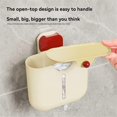 thumbnail image 4 of Kemoqi Suction Cup Plastic Wrap Storagebox Home Use Without Punching Storage Rack Large Capacity Wal, 4 of 5