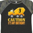 thumbnail image 4 of Inktastic 3rd Birthday Construction Truck, Cement Mixer 3 Years Old Boys Toddler T-Shirt, 4 of 5