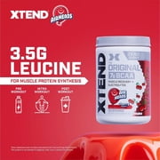 XTEND Original BCAA Powder, Sugar Free Post Workout Muscle Recovery Drink with Amino Acids and 7g BCAAs, Airheads Cherry Flavor, 30 Servings