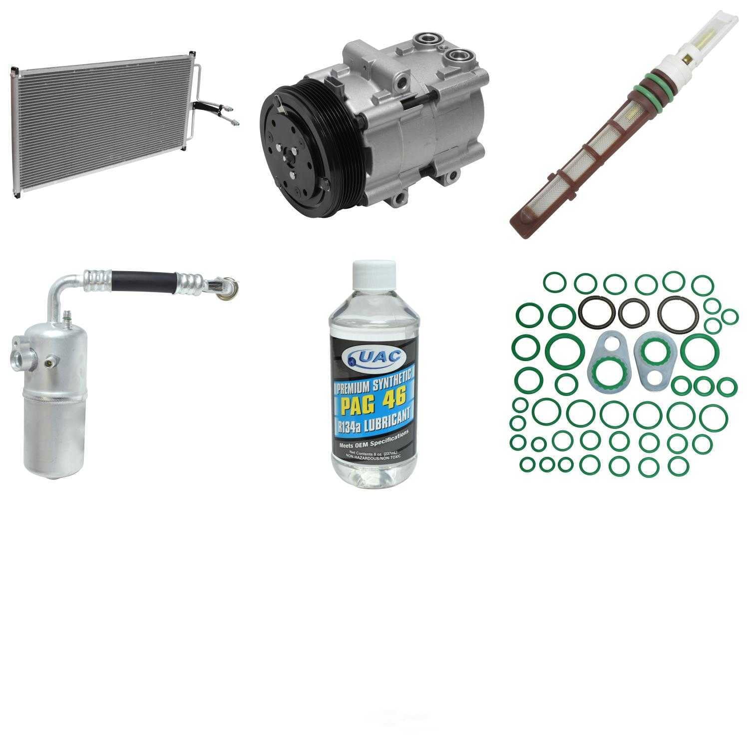 UAC KT 6370A Compressor-condenser Replacement Kit