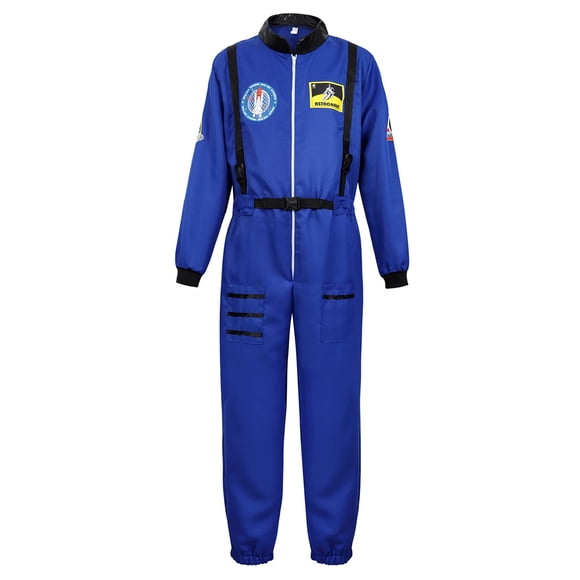 Disfraz de astronauta Kranchungel Spaceman Explorer azul para hombre
