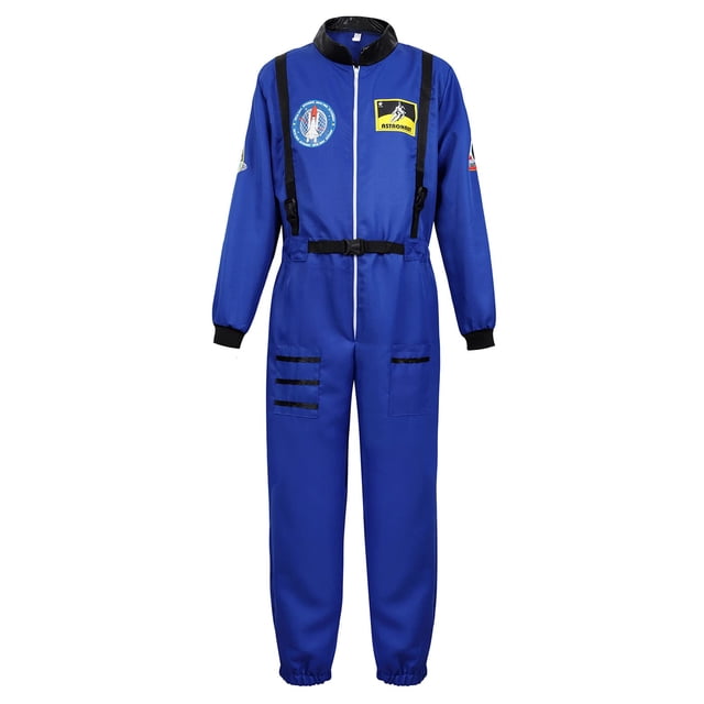 Disfraz de astronauta Kranchungel Spaceman Explorer azul para hombre