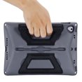 thumbnail image 3 of Allytech iPad 10.2 Case 2021, iPad 10.2 Case 9th 8th 7th Gen, Silicone EVA Rubber Silicone Kids Friendly Shockproof Kickstand Drop Protection Case Cover for Apple iPad 10.2-inch, Gray, 3 of 6