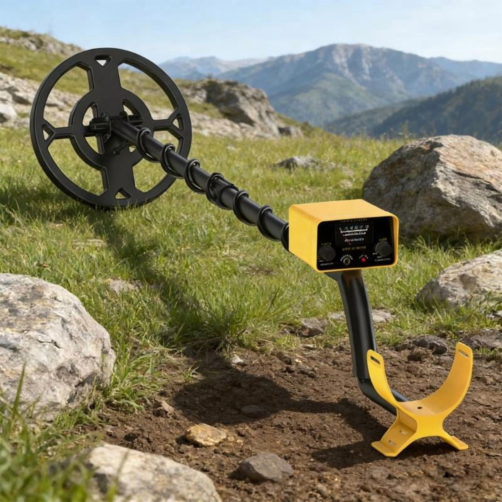 CEORPER Small Metal Detector with Headphone Plugs Easy to Use Perfect for Begin