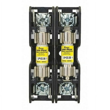 Eaton Bussmann Fuse Block,0 to 30A,Midget,2 Pole BMM603-2C
