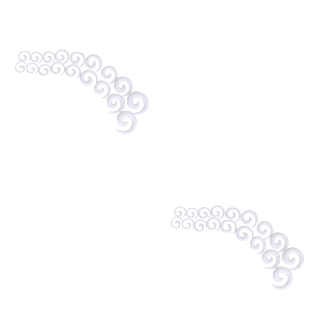Jumpingount 9 pares KIT DE ESTIRAMIENTO DE OREJAS Túnel Camilla GAUGE 2piezas caracol blanco
