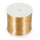 thumbnail image 1 of Uxcell 164Ft 26 Gauge Alambre para Joyería Alambre para Hacer Joyas 50M/0.4mm Cobre Desnudo Alambre para Manualidades Oro Claro, 1 of 6