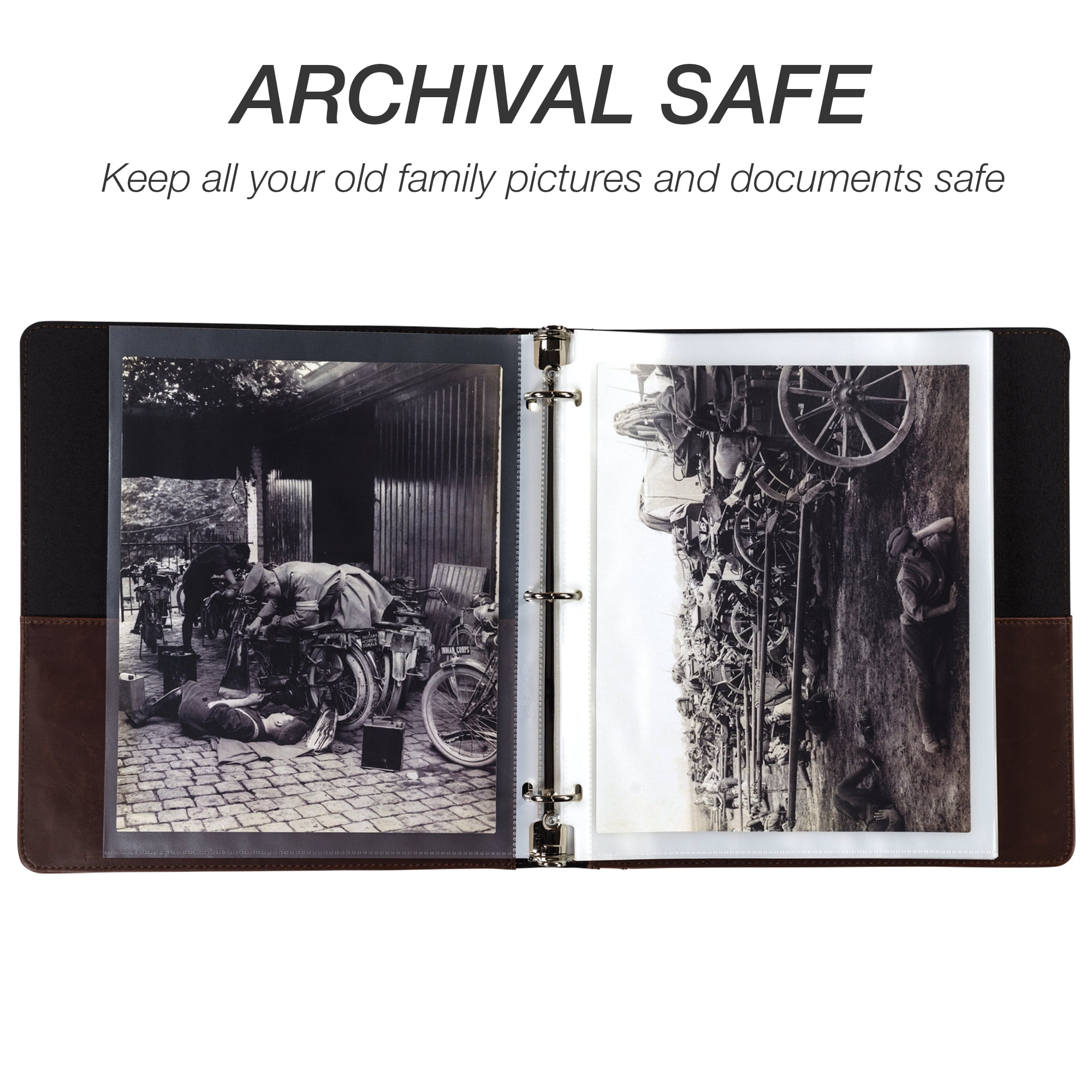 Sam sill Sheet Protectors 8.5 x 11, Non-Glare Page Protector 200 Pack, Heavyweight