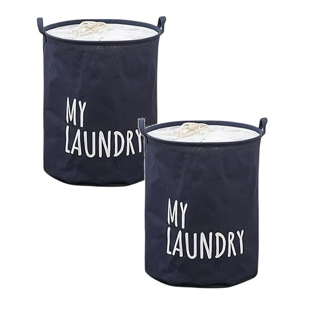 Leojiow 2Pcs Quilt Storage Dirty Large Capacity Drawstring Opening And Packing Household Fabric Moving 40X50Cm