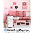 thumbnail image 4 of Tocadiscos DANFI AUDIO DF Vintage Bluetooth USB Rosa, 4 of 8