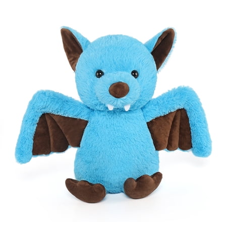MaoGoLan 14 Bat Stuffed Animal Blue Stuffed Bat Little Devil-Style Bat Plush Toy