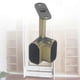 thumbnail image 2 of 2-Pack Ceiling Mount Corner Wardrobe Rod Holder Clothes Rail Support Bracket, 2 of 5