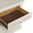 thumbnail image 6 of Bowery Hill 2 Door 1 Drawer Nightstand in White, 6 of 7