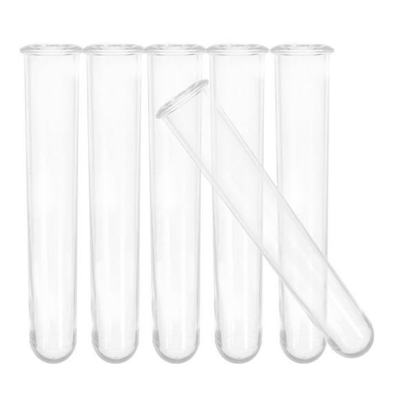 Raindrops 6 Pcs Hydroponic Vase Test Tube 12.00X2.20X2.20CM Transparent