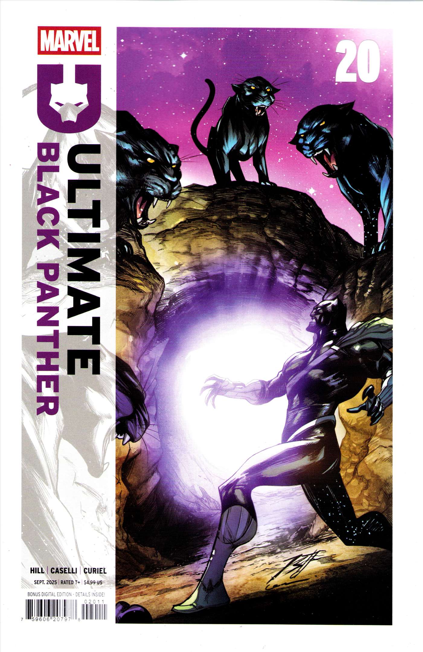 Cover of Ultimate Black Panther #20