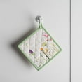 thumbnail image 4 of Botanical Fresh 100% Cotton Pot Holders with Loop Heat Resistant for BBQ | Cooking | Baking | Grilling | Microwave | Barbecue | Spring/Summer (8 Inch by 8 Inch), 4 of 8