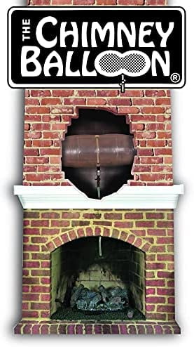 Chimney Balloon Fireplace Inflatable Draft Stopper, Chimney Odor Stopper,  9 x 9
