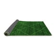 thumbnail image 2 of Ahgly Company Indoor Round Abstract Green Modern Area Rugs, 7' Round, 2 of 4