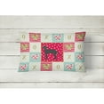 thumbnail image 2 of Black German Rex Cat Love Canvas Fabric Decorative Pillow, 2 of 3