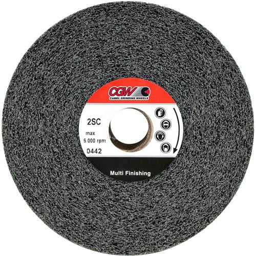 Camel Grinding Wheels 70154 6" x 1" x 1" S/C2 Coarse Deburring Wheel