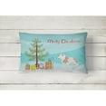 thumbnail image 2 of Carolines Treasures BB8510PW1216 Bulldog Christmas Canvas Fabric Decorative Pillow, 12H x16W, multicolor, 2 of 3