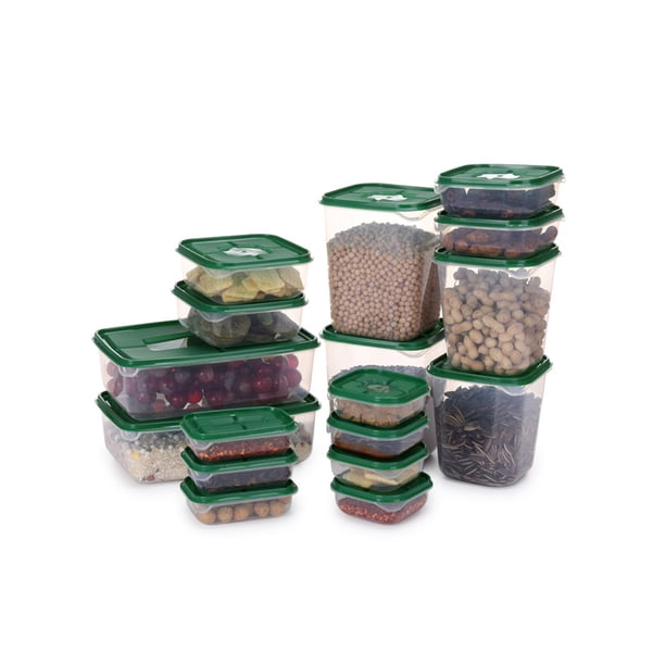 Caja De Almacenamiento De Alimentos De 17 Uds. Contenedor De Almacenamiento De Alimentos Antideslizante Con Buen Sellado sonducket HA016468-00