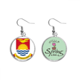 thumbnail image 1 of Kiribati Oceania National Emblem Colgante decorativo temporada pendientes de primavera joyas Unbranded M, 1 of 3