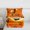 Orange J, variant on Homewish Halloween ABC Print A Full Size Comforter Sets,Cartoon Pumpkin Lantern Bedding Comforter Set,Halloween Reversible,3-Piece,1 Comforter and 2 Pillowcases