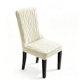 thumbnail image 2 of Thick Quilted Dining Chair Slipcovers with Padded Seat and Back, Non-Slip Full Wrap Chair Covers for Dining Room Kitchen Chairs, 2 of 7