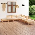 thumbnail image 1 of vidaXL 7 Piece Garden Lounge Set Solid Pinewood, 1 of 8