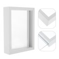 thumbnail image 4 of Glass Display Frame Wooden Frame Specimen Double-sided Glass Frame Picture Frame, 4 of 8