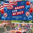 thumbnail image 4 of JWshufel Independence Day Celebration Patriotic Event Versatile Party Decoration Long Lasting Fabric 4th of July Outdoor Indoor Usage, 4 of 6
