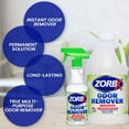 thumbnail image 3 of ZORBX Unscented Odor Eliminator Spray for Hospitals & Healthcare – Dog, Cat, Car & Carpet Deodorizer (16oz + 64oz), 3 of 8