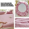 thumbnail image 5 of Cotton Fitted Sheet Queen,Bed Sheets,35.4x78.7 Inches Mattress Protectors Bed Sheet Nonslip Fixed Bed Cover Allinclusive Mattress Protection Bed Cover Soft Fibre Suitable for Sleeping Naked, 5 of 6