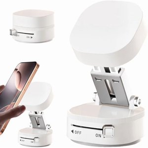 Porte-téléphone à aspiration magnétique, 2026 Nouveau porte-téléphone magnétique, support de téléphone à aspiration réglable, support portable universel de téléphone magnétique collapsible
