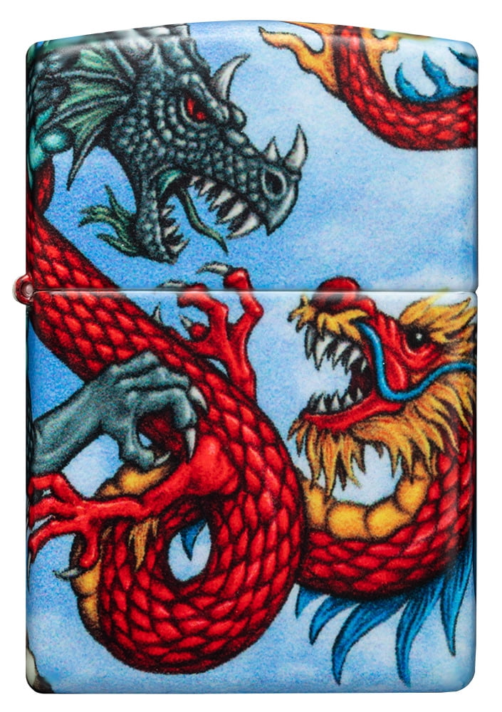 Zippo Dragon Design 540 Color Pocket Lighter