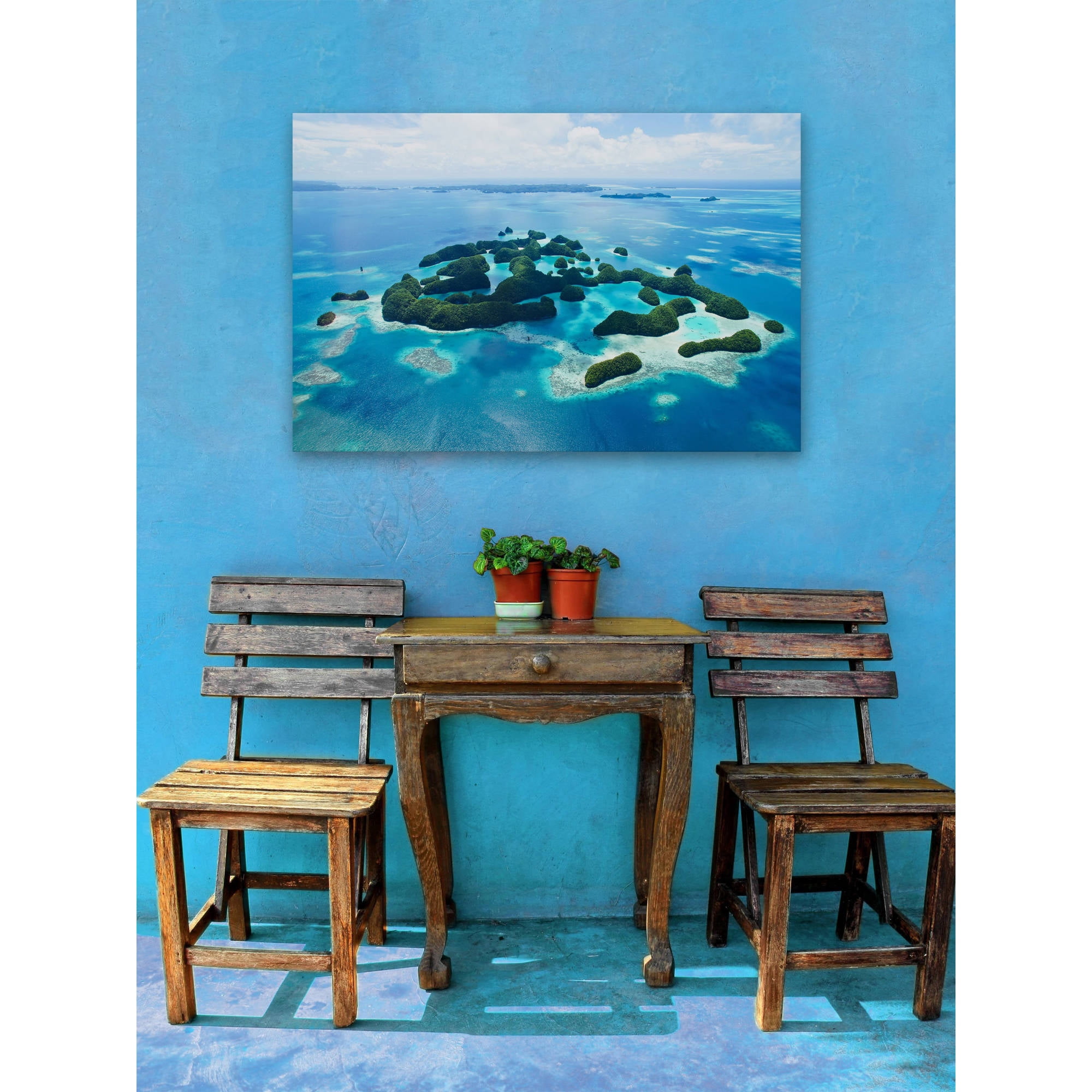 Marmont Hill "Tiny Islands" Painting Print on Wrapped Canvas