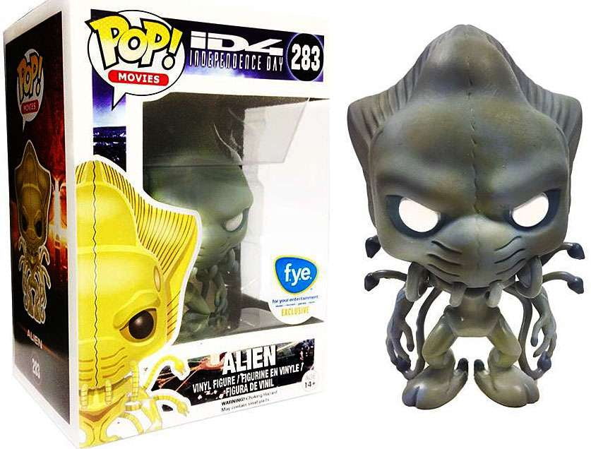 Funko Independence Day Funko POP! Movies Alien Exclusive Vinyl Figure #283 [Blue / Gray