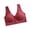Wine# Womens Bras, variant on Vetsdori Breathable Everyday Bras for Women Wireless Front Closure Bralette No Padding,Casual Womens Bras