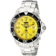 thumbnail image 2 of Invicta 3048 Mens Pro Diver Automatic 3 Hand Yellow Dial Watch with Steel Tone, 2 of 3